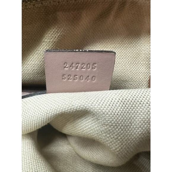 Gucci GG Monogram Vintage Web Medium Boston Pink Blue*AWESOME 2-WAY! - Picture 16 of 16